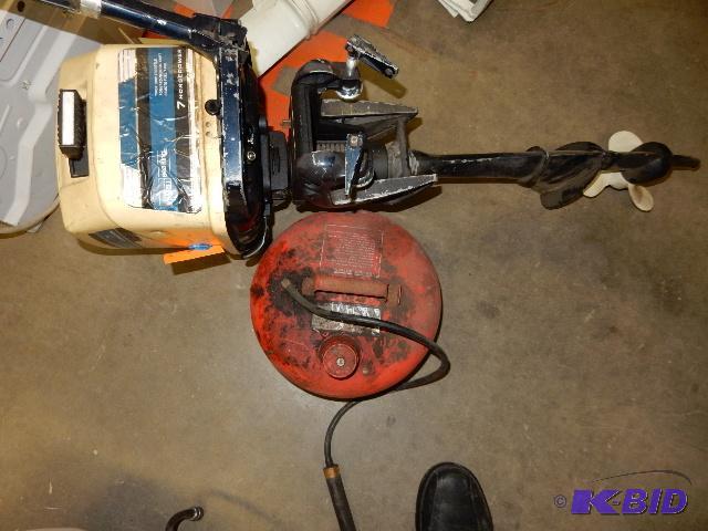 7 H.P.Outboard Motor