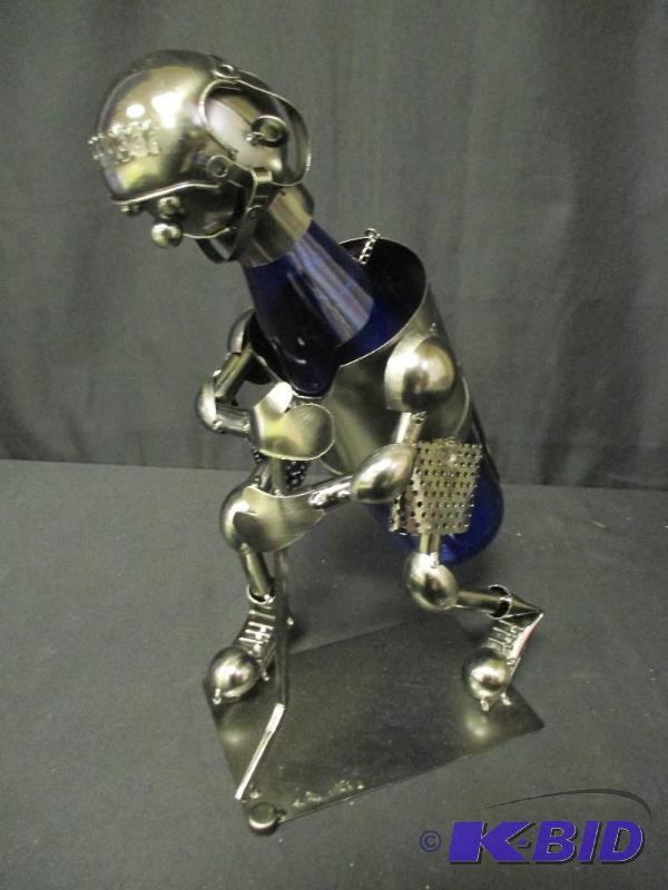 Football Player Wine Bottle Holder