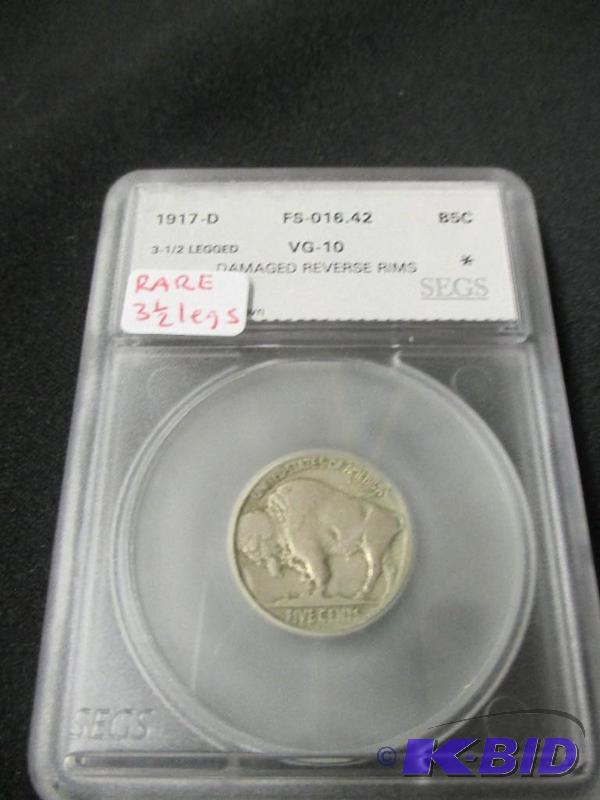 1917-D Buffalo Nickel