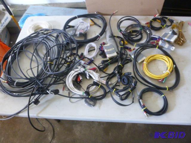 lot 130 image: Lot of Electronic Wires...