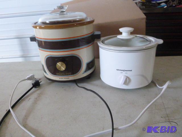 lot 132 image: Two Crock Pots...