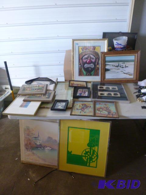lot 136 image: Miscellaneous Framed Pictures...