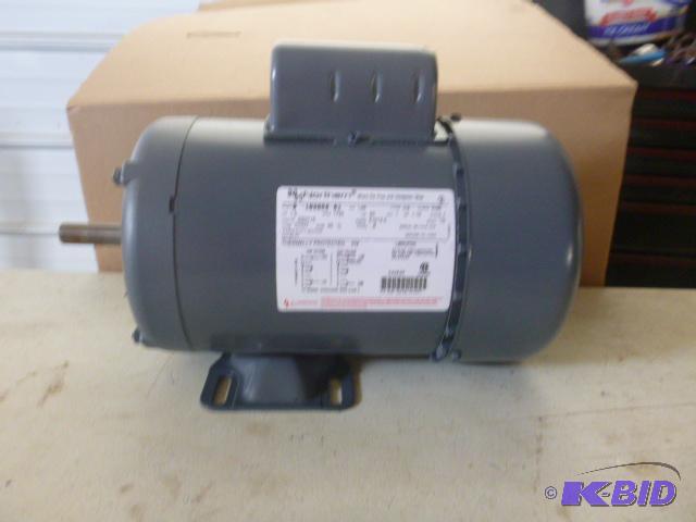 lot 148 image: New Northern Electric Motor 1 HP, 230115 vol...