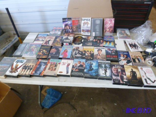 lot 162 image: Miscellaneous VHS Movies...