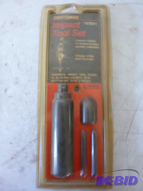 lot 195 image: Craftsman Impact Tool Set...