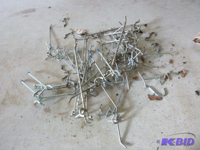 lot 232 image: Miscellaneous Pegboard Hooks...