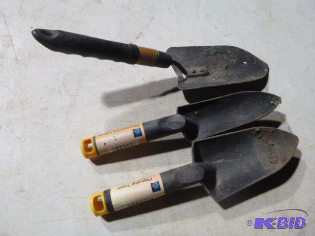 lot 240 image: Three Garden Shovels...