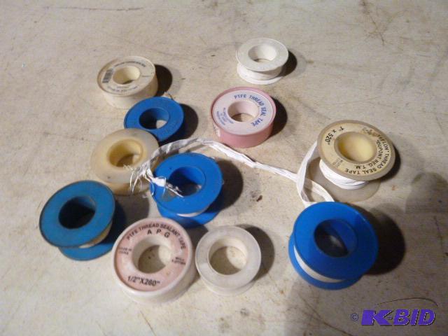 lot 247 image: Miscellaneous Teflon Tape...
