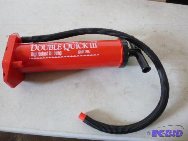 lot 38 image: Ozark Trail Double Quick III Air Pump...