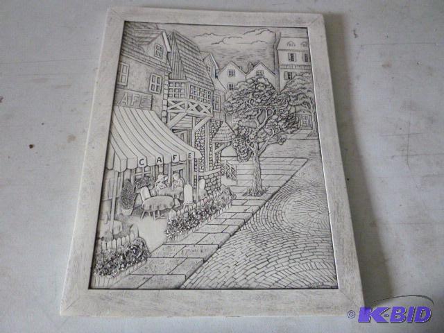 lot 49 image: 3D Scenic Framed Art 20" X 16"...