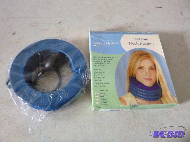 lot 58 image: Dr. Bobs Portable Neck Traction Regular size...