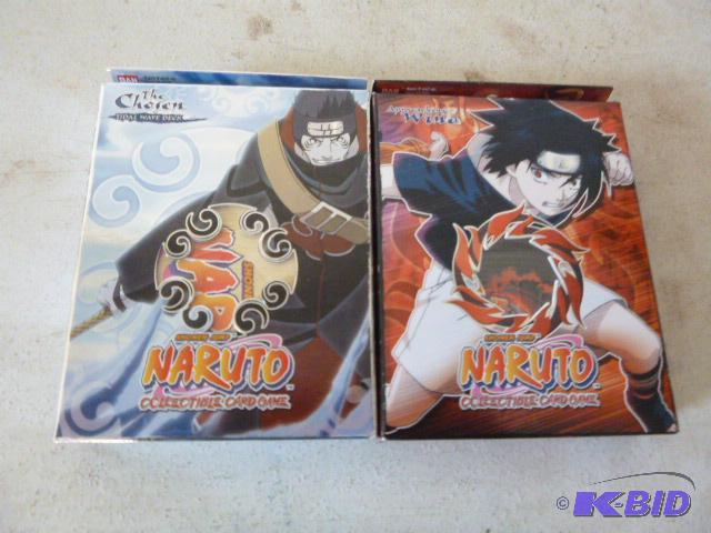 lot 6 image: Two Naruto Collectible Card Games...
