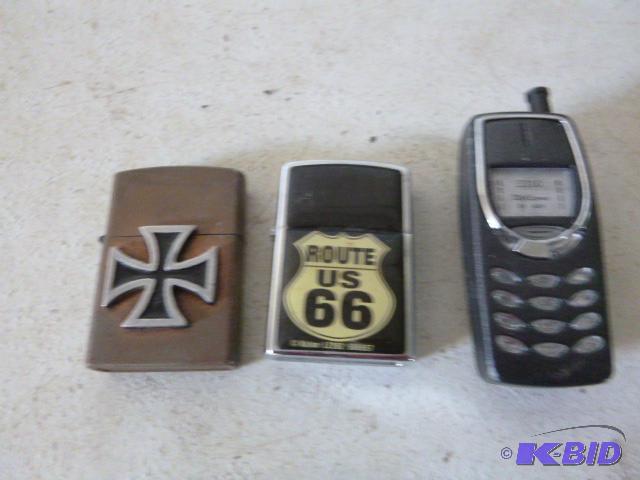 lot 80 image: Three Lighters...