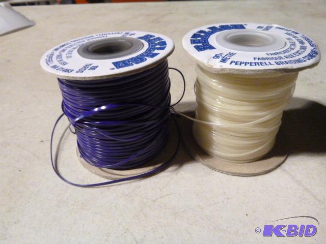 lot 85 image: Two Rolls of Rexlace Plastic Line...