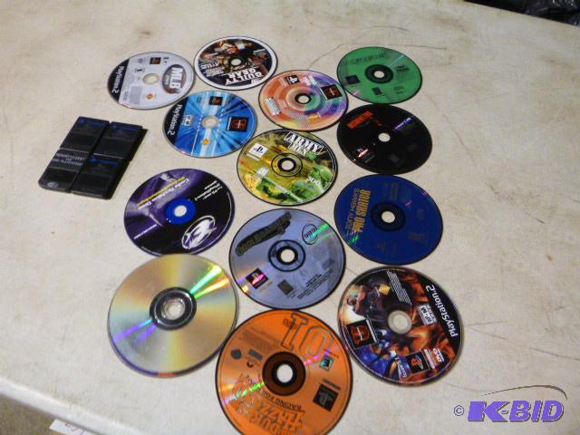 lot 88 image: Miscellaneous PlayStaion Games With four memo...
