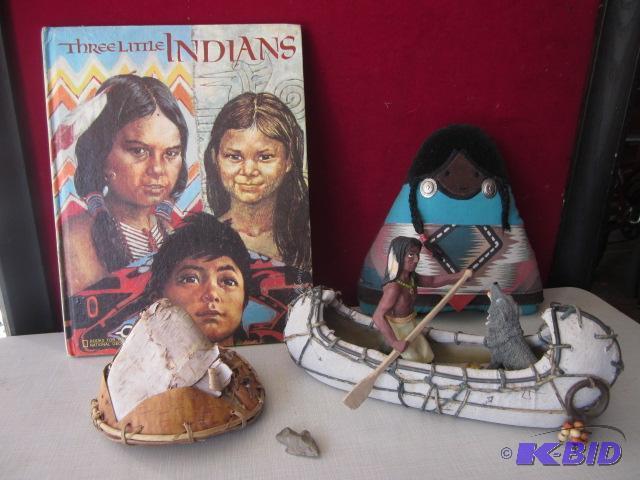 lot 109 image: Lot of Native items, some decorative, some or...