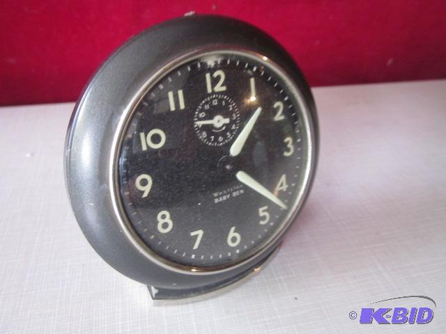 lot 52 image: Vintage Westclox Baby Ben alarm clock. ...