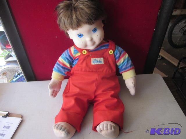 lot 91 image: Vintage My Buddy doll. ...