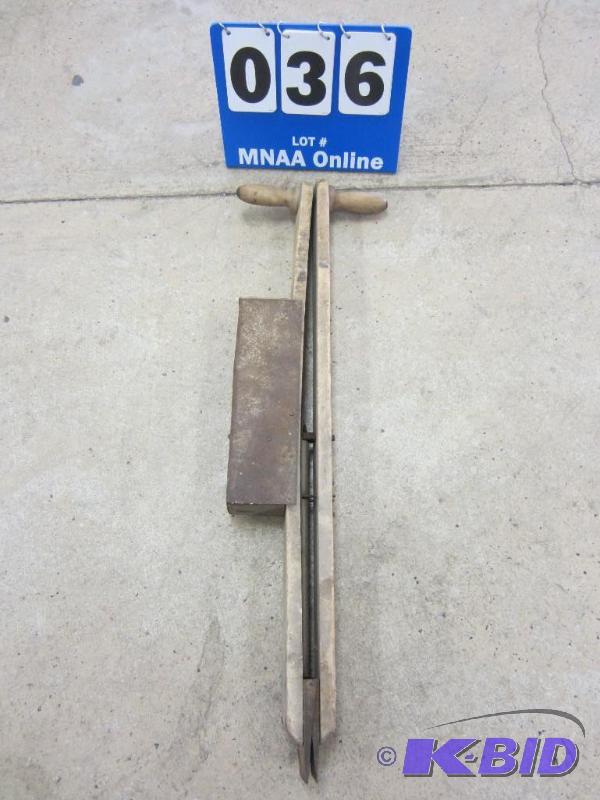 lot 36 image: Antique Primitive Seed Planter