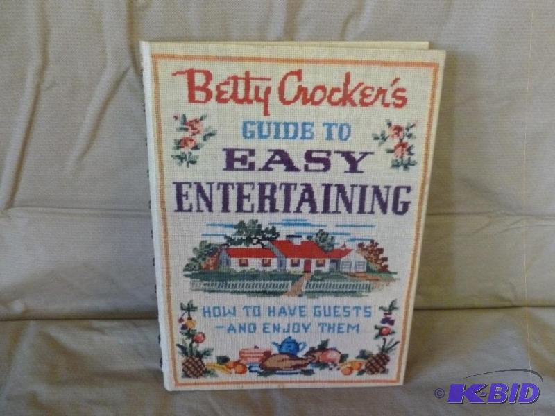 lot 116 image: Vintage 1959 Betty Crocker guide to easy ente...
