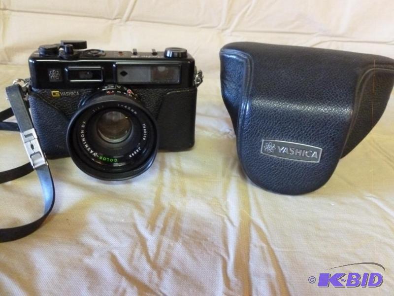 lot 140 image: Vintage Yashica G Electro 35mm&nbspCamera....