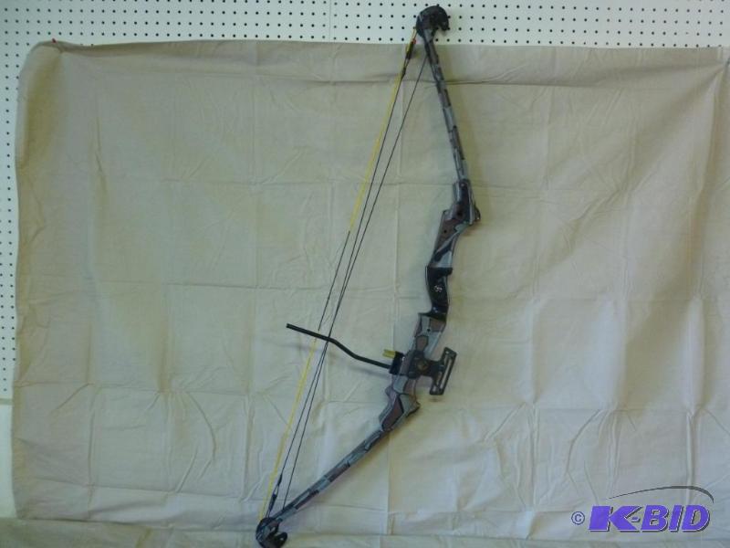 lot 151 image: Bear&nbspcompound bow that measures 50"...