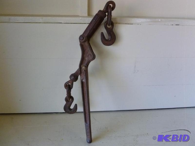 lot 185 image: Lebus chain binder 24" L....
