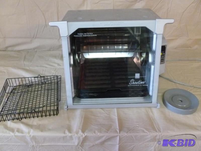 lot 4 image: Ronco&nbspShowtime Rotisserie & BBQ Mode...