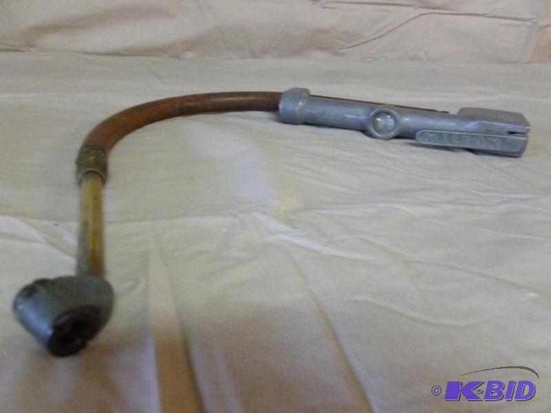 lot 64 image: Large Milton tire inflater gage with filling ...