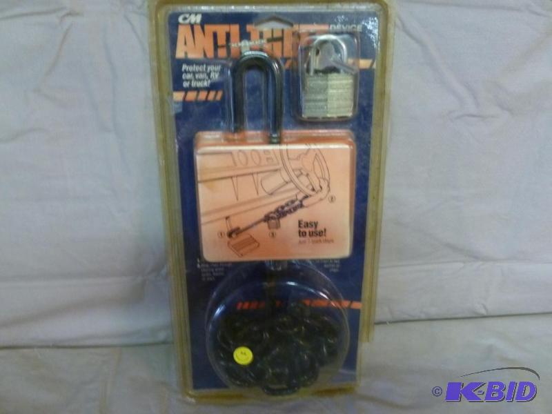 lot 66 image: CM Anti-Theft Devise, brand new in the pack....