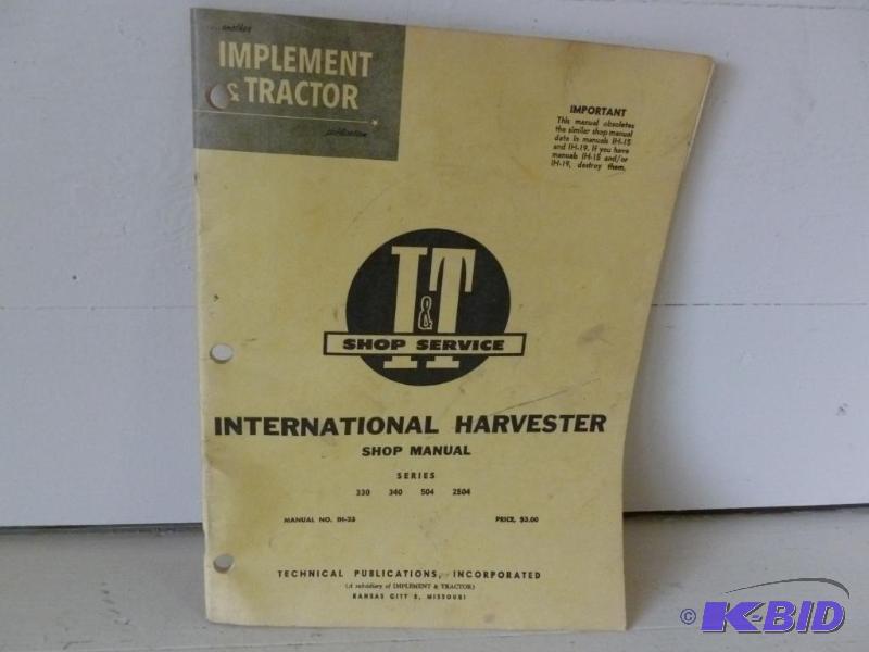 lot 94 image: Vintage 1963 International Harvester series 3...