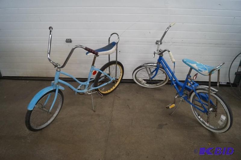 lot 18 image: 2 banana bikes