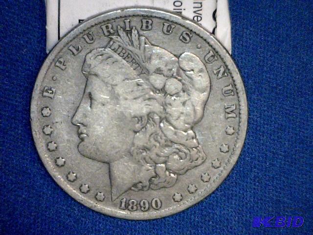 1890 O Morgan Dollar Coin...