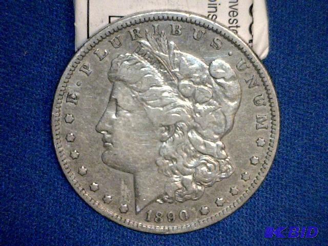 1890 O Morgan Dollar Coin...