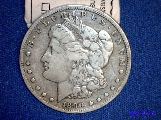 1890 O Morgan Dollar Coin...