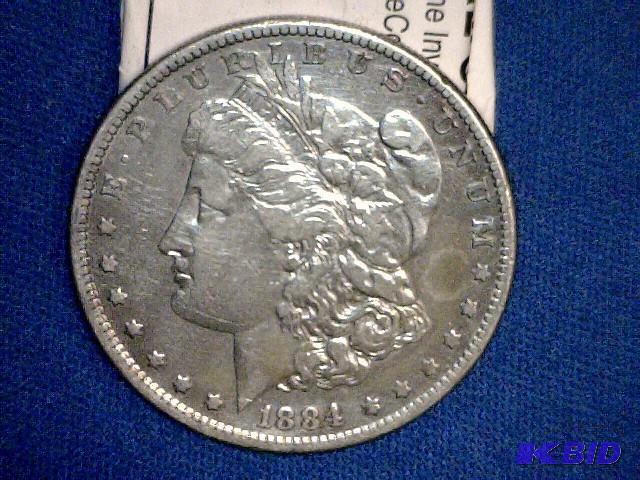 1884 P Morgan Dollar Coin...