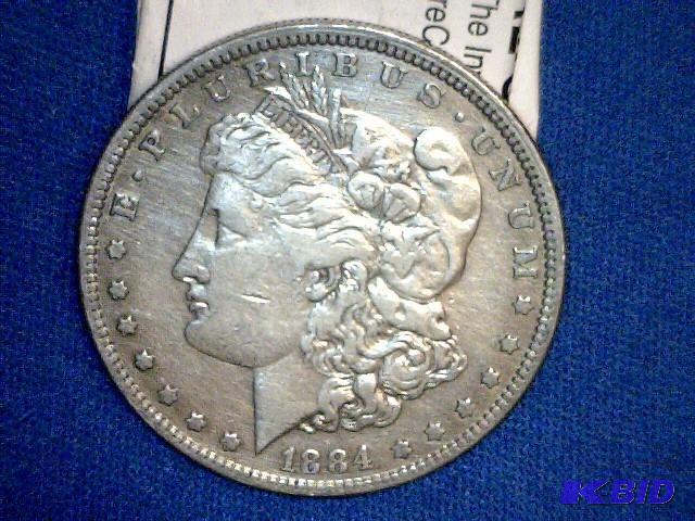 1884 P Morgan Dollar Coin...
