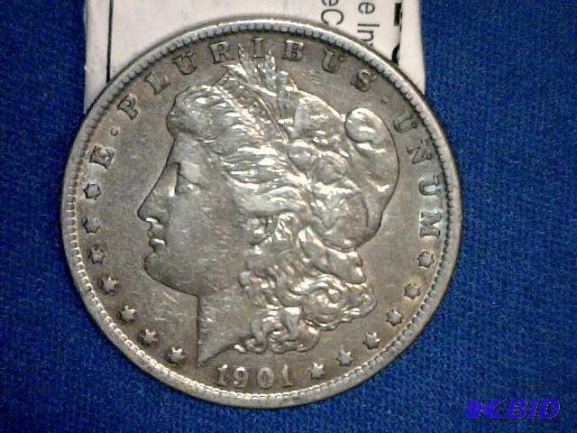 1901 O Morgan Dollar Coin...
