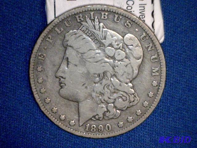1890 O Morgan Dollar Coin...