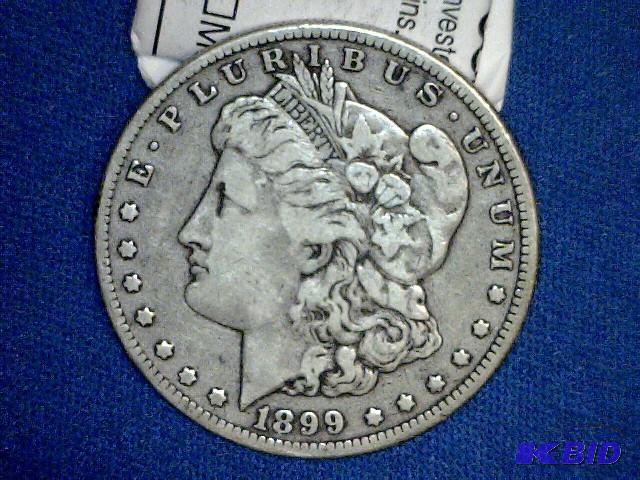 1899 O Morgan Dollar Coin...