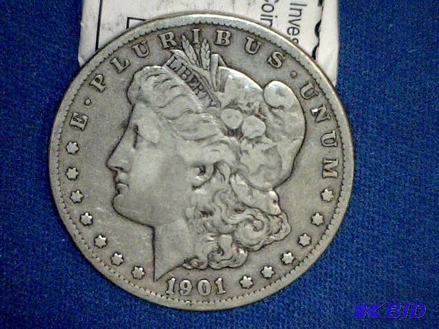 1901 O Morgan Dollar Coin...