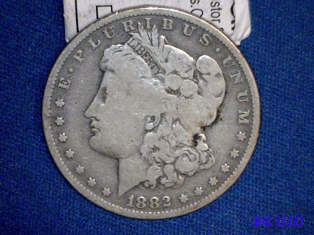 1882 O Morgan Dollar Coin...