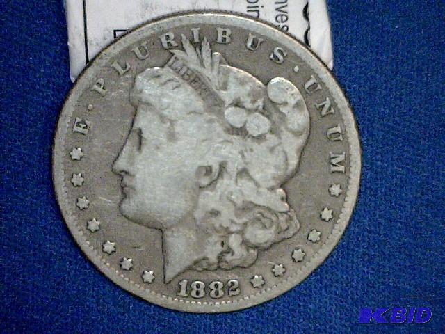 1882 S Morgan Dollar Coin...