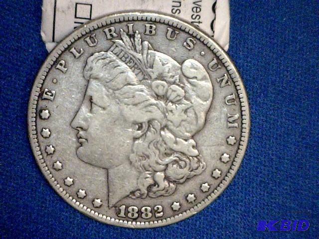 1882 P Morgan Dollar Coin...