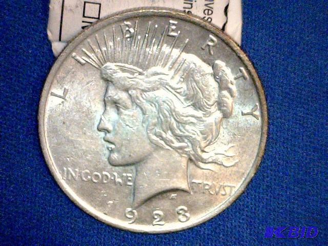 1923 P Peace Dollar Coin BIDDING HAS BEEN RESET
