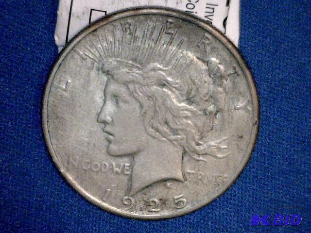 1925 P Peace Dollar Coin...