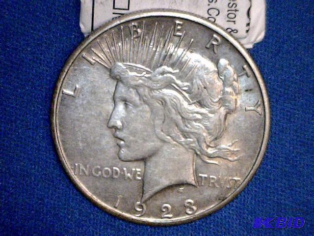 1923 S Peace Dollar Coin...