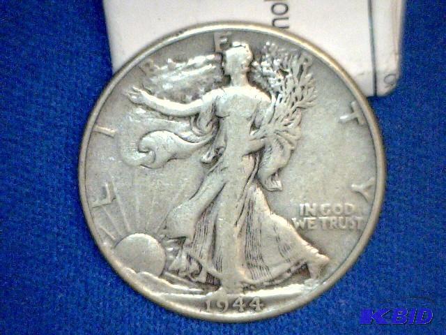 1944 P Walking Liberty Half Dollar Coin...