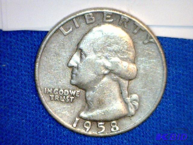 1958 D Quarter...