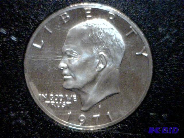 1971 S Eisenhower Proof Dollar Coin...